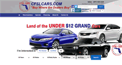 Desktop Screenshot of cfslcars.com